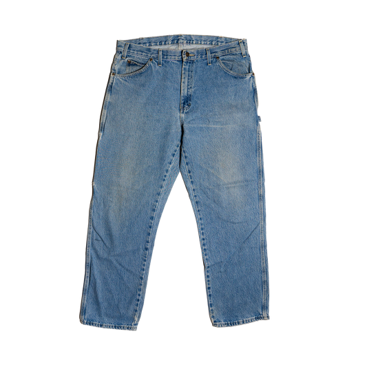 Dickies Blue Carpenter Jeans - Front 