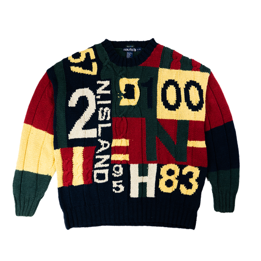 Nautica Handknit Sweater - Front 